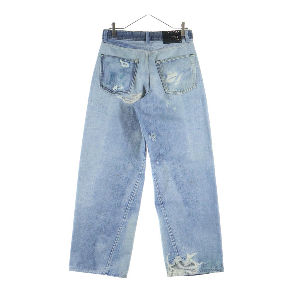 OUR LEGACY(アワーレガシー) Full Cut Digital Denim Print フルカットデジタルデニムプリント インディゴ 808119 レディース