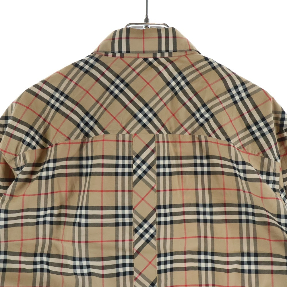 BURBERRY(バーバリー) Checkered long-sleeved shirt チェック総柄