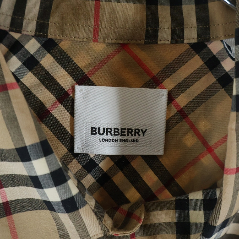 BURBERRY(バーバリー) Checkered long-sleeved shirt チェック総柄