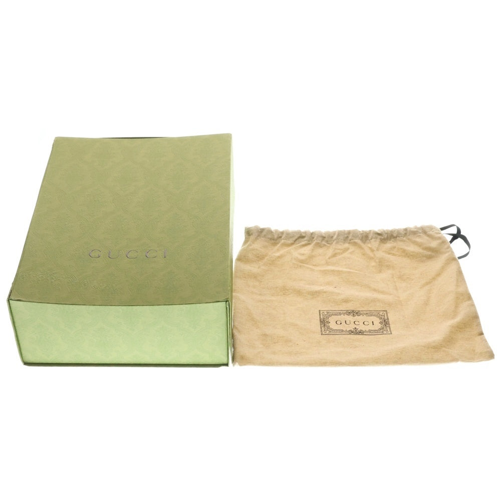 GUCCI(グッチ) ジャンボGG キャンバス レザー メッセンジャーバッグ ショルダーバッグ ブラウン/ベージュ 675891 レディース