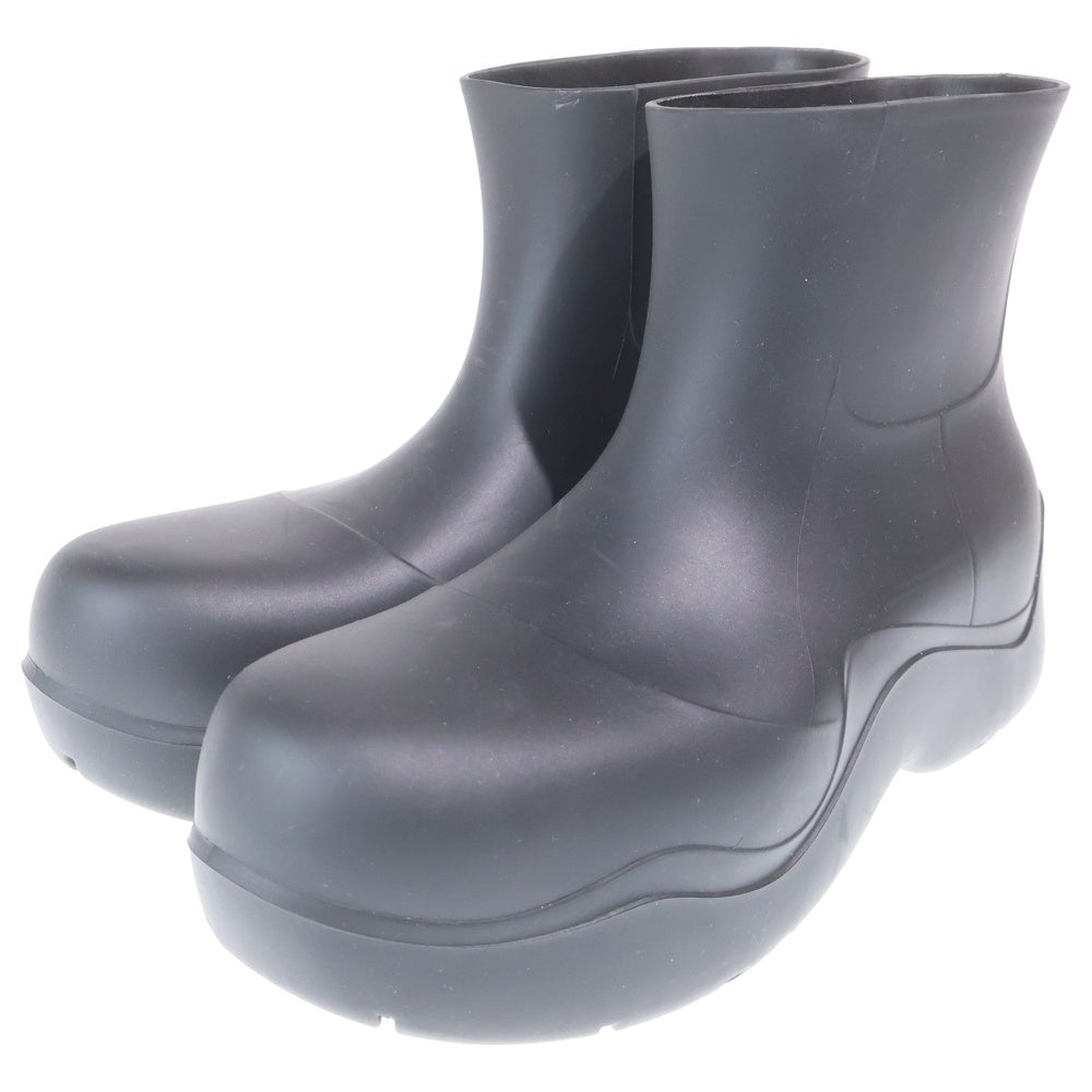 BOTTEGA VENETA(ボッテガヴェネタ) PUDDLE ANKLE BOOTパドル アンクルラバーブーツ シューズ ブラック 640043 V00P0