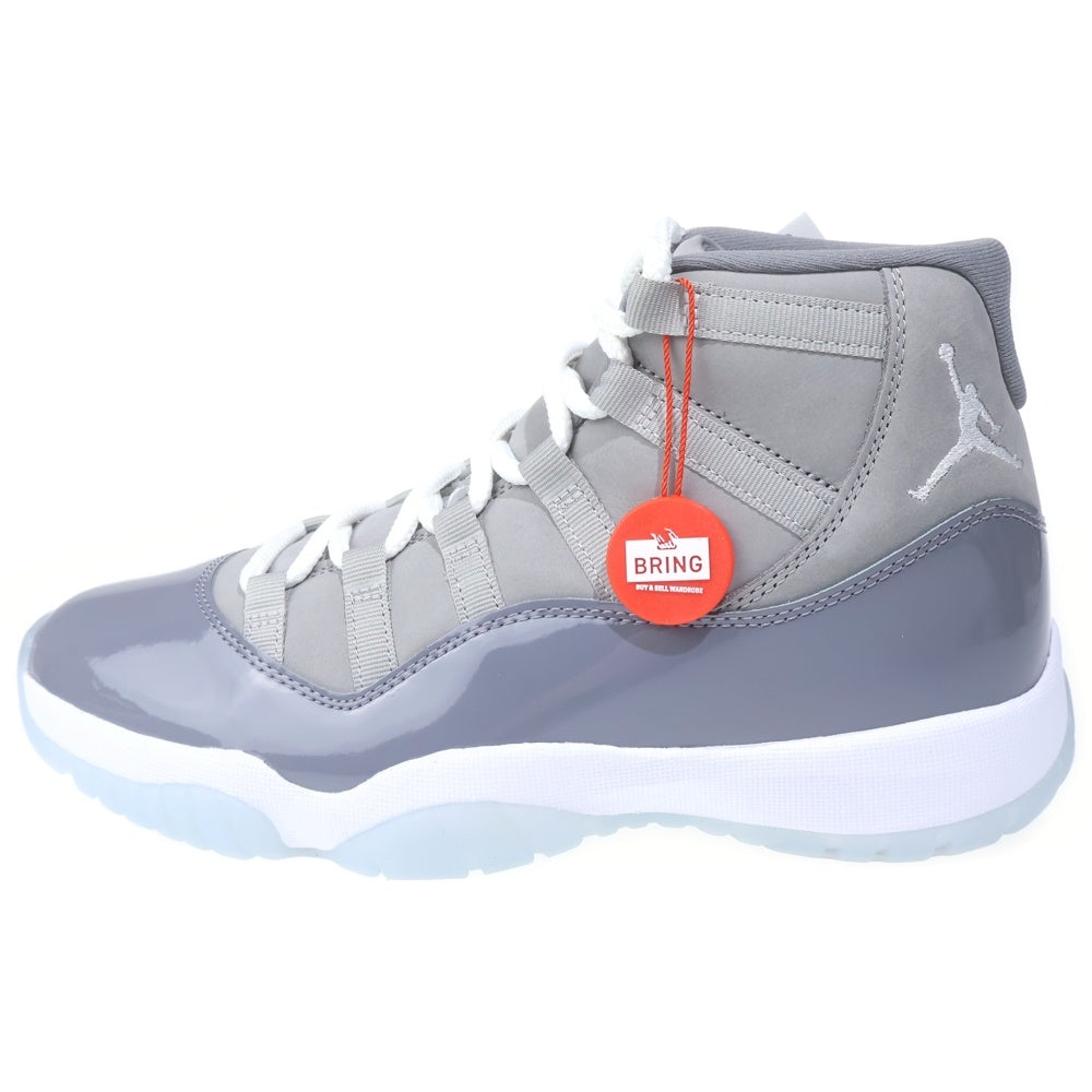 NIKE(ナイキ) AIR JORDAN 11 RETRO COOL GREY CT8012‐005 エアジョーダン11 レトロ クールグレー ハイカットスニーカー グレー US9/27cm