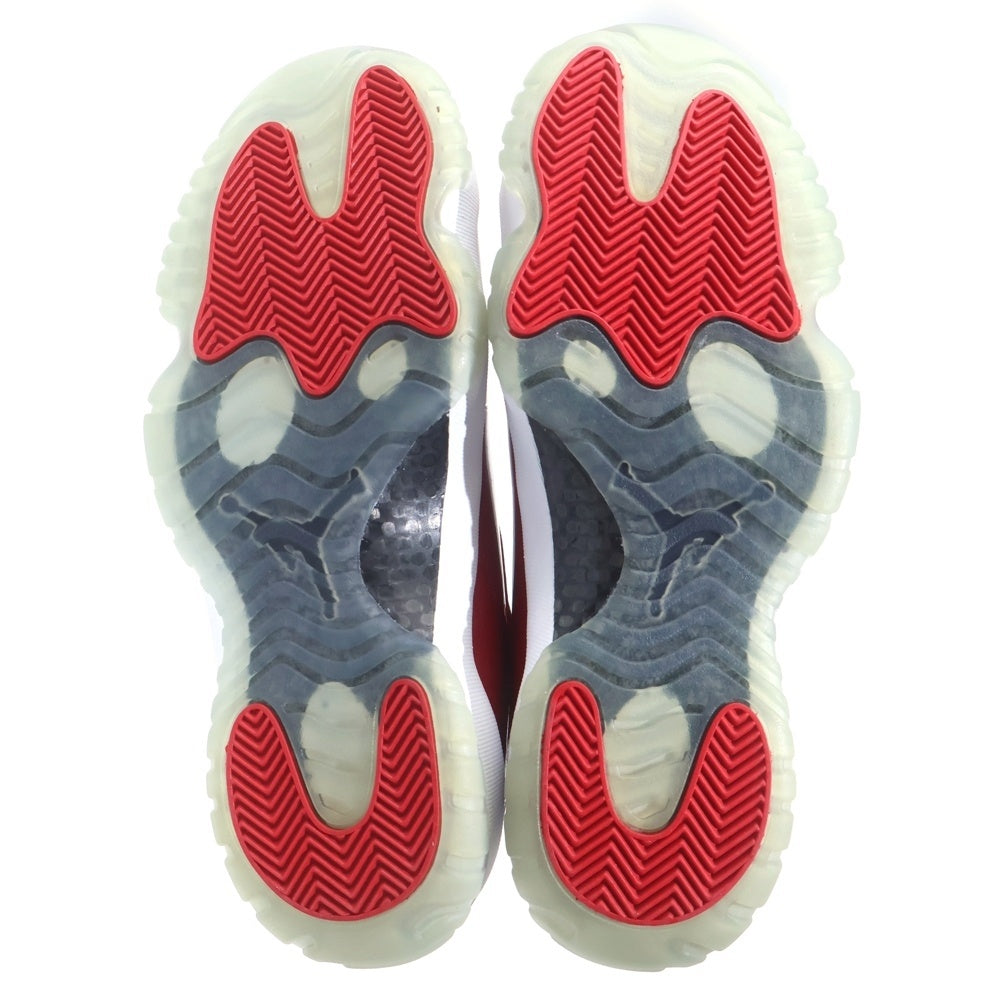 NIKE(ナイキ) AIR JORDAN 11 RETRO WIN LIKE 96 378037-623 エアジョーダン11 レトロ ウィン ライク 96 ミドルカットスニーカーシューズ レッド US9/27cm