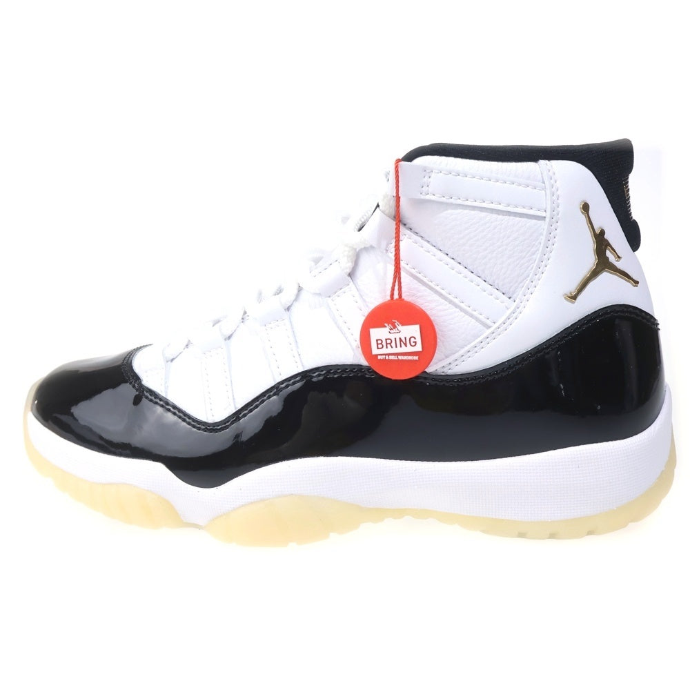 NIKE(ナイキ) AIR JORDAN 11 RETRO Gratitude CT8012-170 エアジョーダン11 レトロ グラティテュード ミッドカットスニーカー ホワイト/ブラック US9/27cm