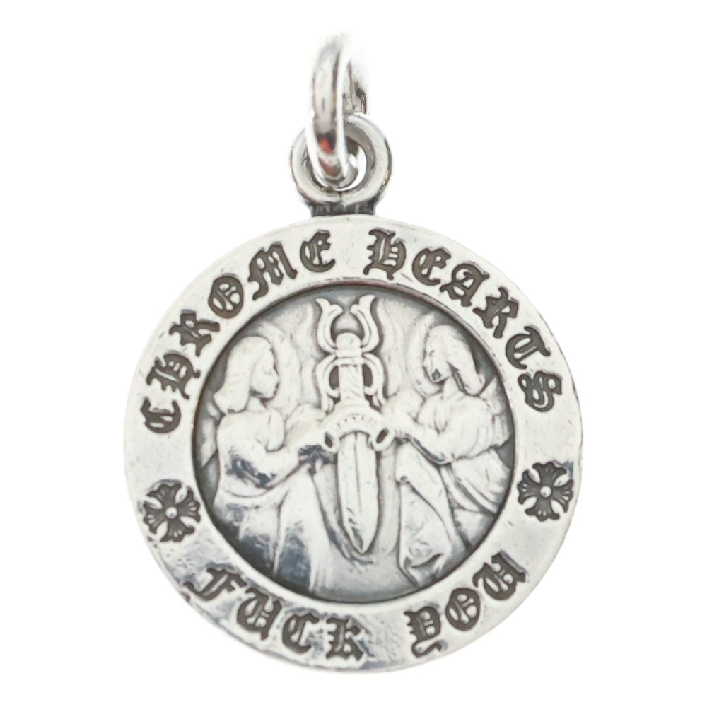 CHROME HEARTS(クロムハーツ) CHRM ANGL MDL V1 エンジェルメダルチャーム ペンダントトップ シルバーBCA229