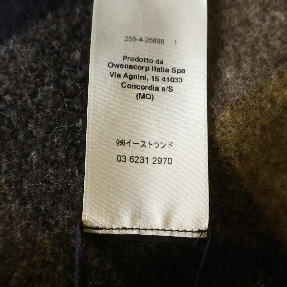 Rick Owens(リックオウエンス) 24AW OUTER SHIRT RU02D6729-WLDP 長袖チェック柄 シャツ ジャケット ブラウン