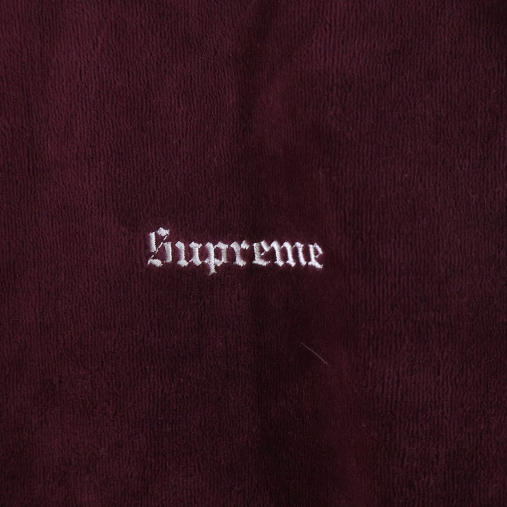 SUPREME(シュプリーム) 22AW Studded Velour Track Jacket スタースタッズ ベロア ジップアップジャケット ジャージ レッド