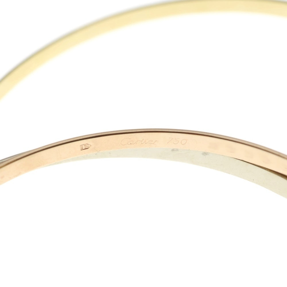 Cartier(カルティエ) Trinity bracelet トリニティ 三連 ブレスレット バングル イエローゴールド/ピンクゴールド/ホワイトゴールド
