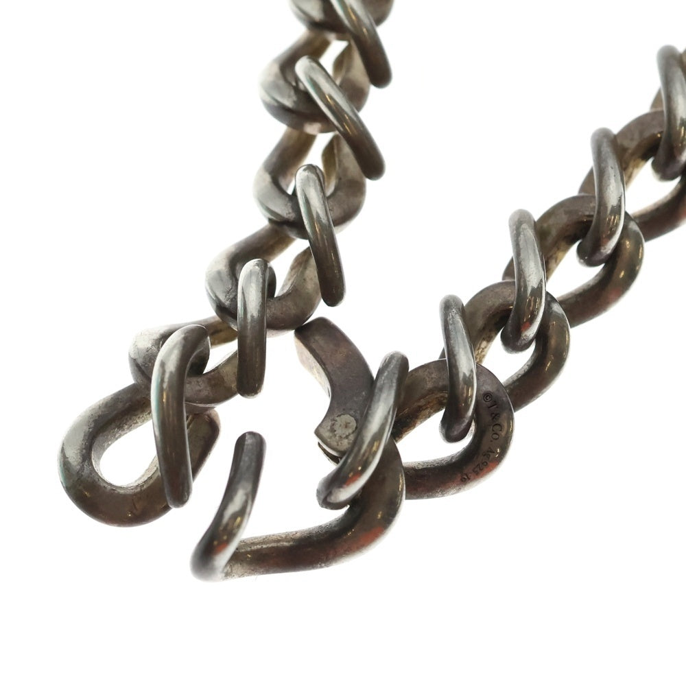 TIFFANY & Co.(ティファニー) Forge Medium Link Necklace フォージ ミディアム リンク ネックレス シルバー
