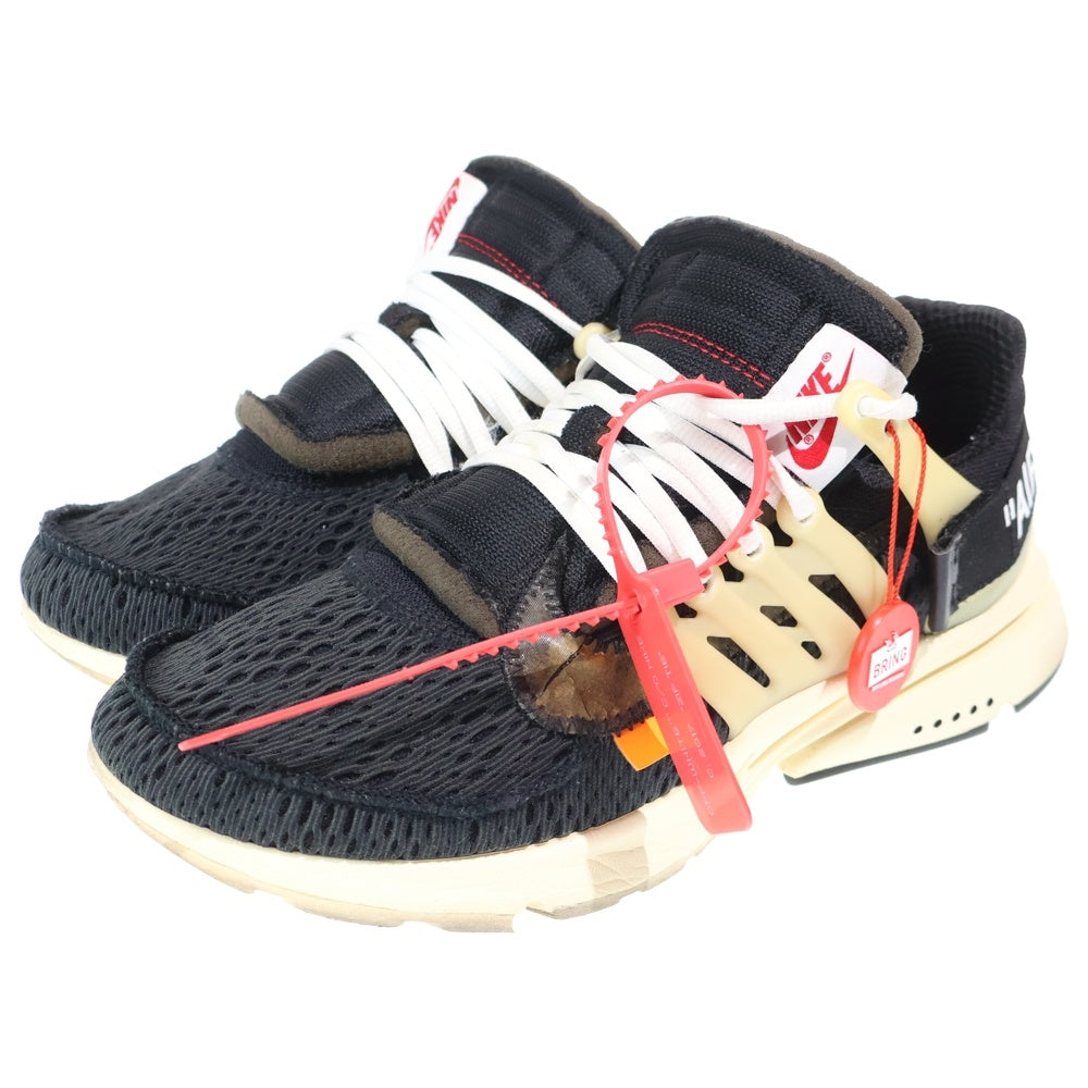 NIKE(ナイキ) ×OFF WHITE The Ten Air Presto オフホワイト ザ・テン AA3830-001 エアプレスト ローカットスニーカー