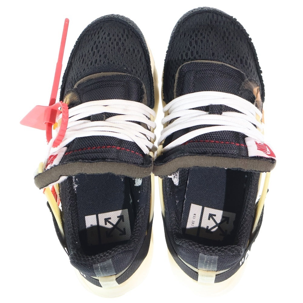 NIKE(ナイキ) ×OFF WHITE The Ten Air Presto オフホワイト ザ・テン AA3830-001 エアプレスト ローカットスニーカー