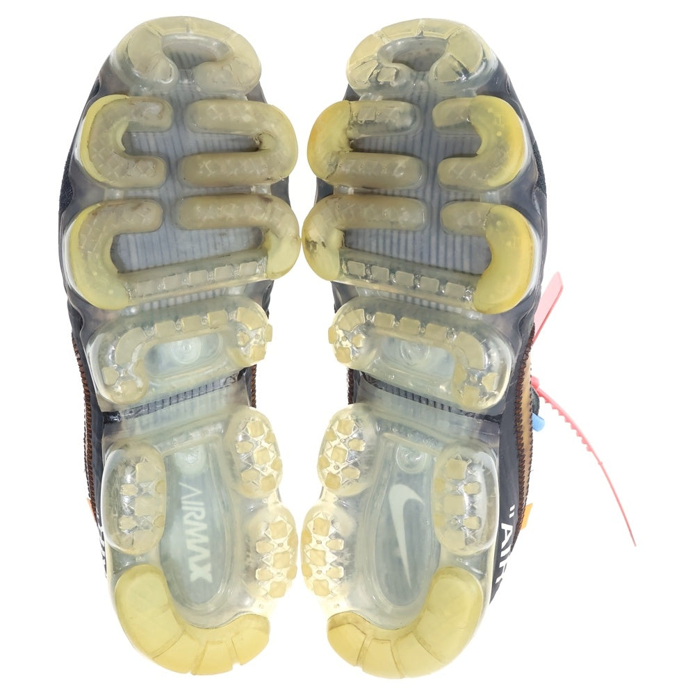 NIKE(ナイキ) ×OFF-WHITE AIR VAPORMAX FLYKNIT オフホワイト エア ヴェイパーマックス フライニット ローカットスニーカー ブラック US9/27.0cm AA3831-002