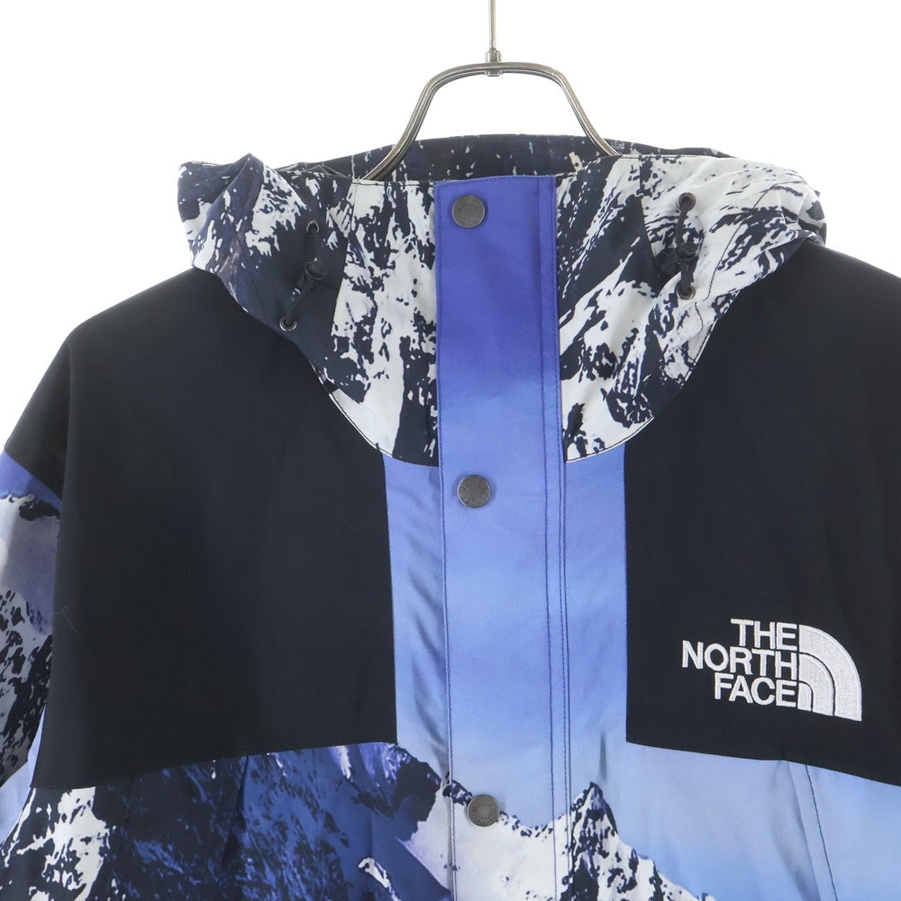 SUPREME(シュプリーム) ×THE NORTH FACE 17AW Mountain Parka 雪山 マウンテンパーカー ジャケット ブルー NP617011