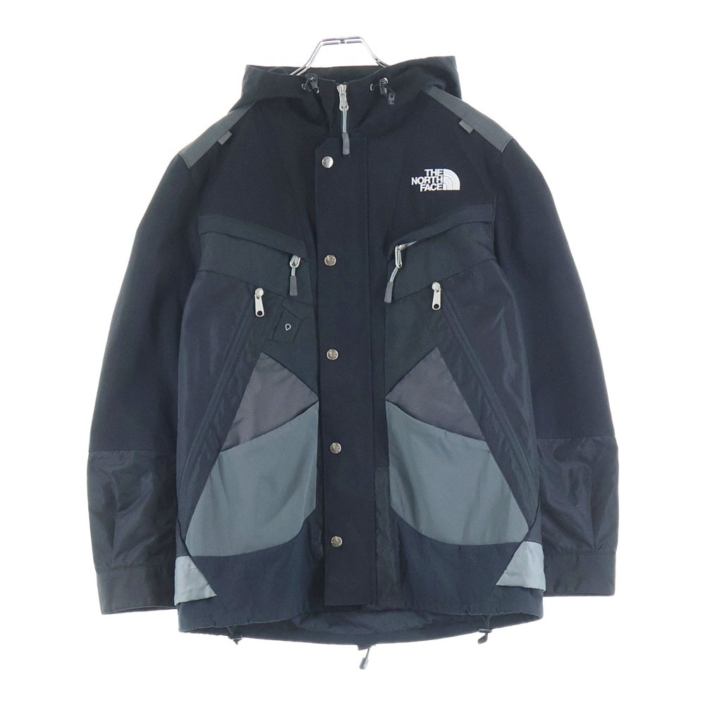 THE NORTH FACE(ザノースフェイス) ×Junya Watanabe Man フロントロゴ刺繍 バックパック ブルゾンジャケット ブラック