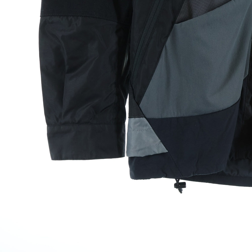 THE NORTH FACE(ザノースフェイス) ×Junya Watanabe Man フロントロゴ刺繍 バックパック ブルゾンジャケット ブラック