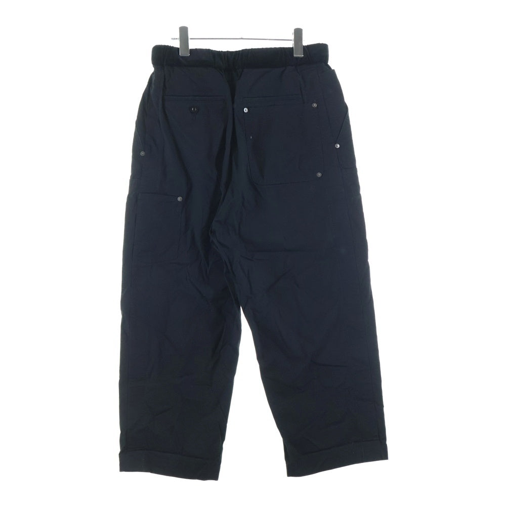 Sacai(サカイ) Cotton Oxford double knee Pants コットン ダブルニー ウエストベルトパンツ ブラック 20-02325M