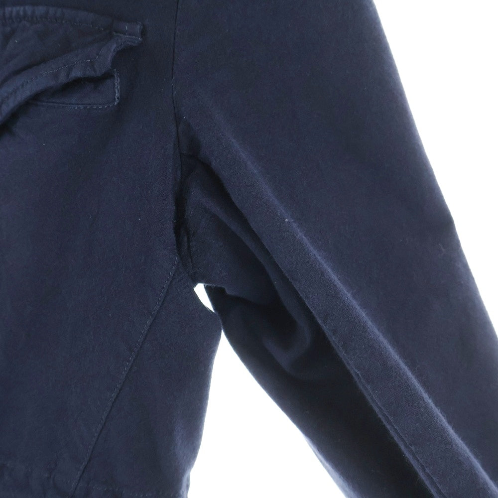 COMME des GARCONS(コムデギャルソン) M-65 フィールドミリタリージャケット フロントジップボタン 4フラップポケット HR-J010 ネイビー