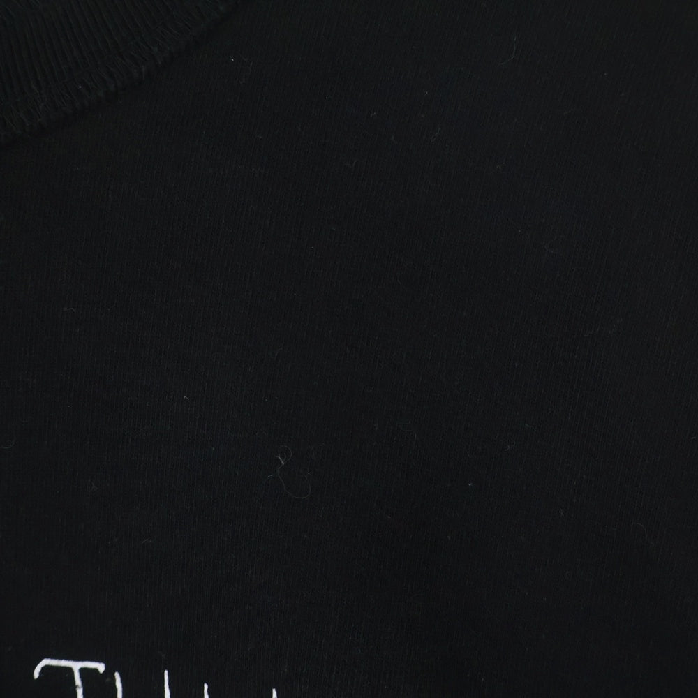Sacai(サカイ) WHERE THE WILD THINGS ARE L/S 両面プリント クルーネック カットソー 長袖Tシャツ ブラック 25-01006S