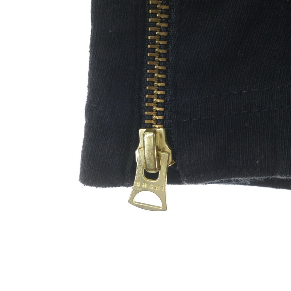 Carhartt WIP(カーハート ダブリューアイピー) 24SS ×sacai T-Shirt サカイ 半袖Tシャツ ブラック 24-0725S