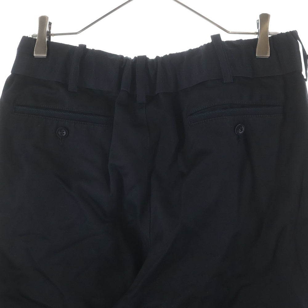 Sacai(サカイ) 22AW Cotton Chino Pants コットンチノパンツ ブラック 22-02821M