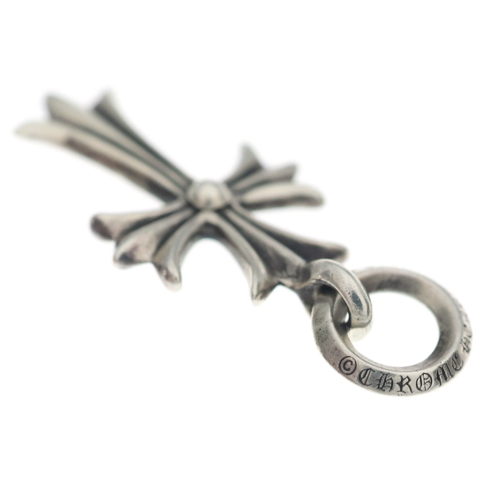 CHROME HEARTS(クロムハーツ) TINY CH CROSS タイニーCHクロス チャーム ネックレストップ シルバー BCA382