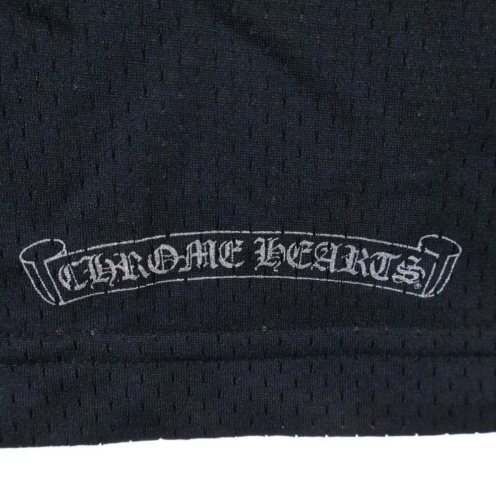CHROME HEARTS(クロムハーツ) MESH WARM UP JERSEY リバーシブルCHロゴプリントメッシュタンクトップ ブラック
