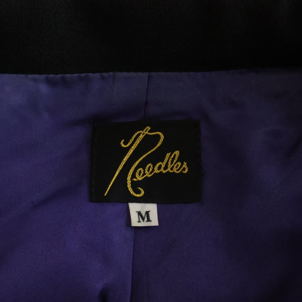 Needles(ニードルス) × STUDIOUS Raglan Jacket ステュディオス ラグランジャケット テーラードジャケット ブラック OT085