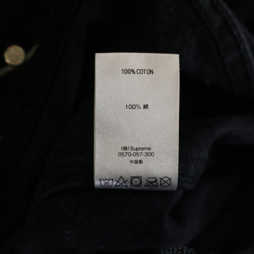 SUPREME(シュプリーム) 20AW Black Ark Denim Trucker Jacket ブラックアーク 総柄デニムトラッカージャケット Gジャン ブラック