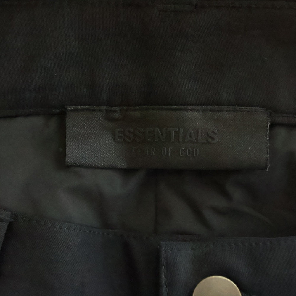 FEAR OF GOD ESSENTIALS(フィアオブゴッド エッセンシャルズ) Textured Nylon 5-Pocket Pant テクスチャードナイロン 5ポケットパンツ ブラック 130BT244760F