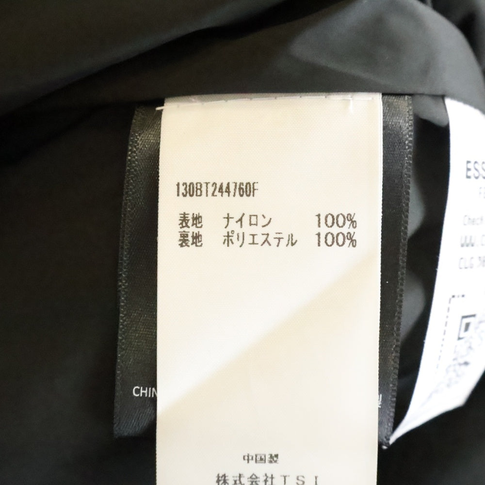FEAR OF GOD ESSENTIALS(フィアオブゴッド エッセンシャルズ) Textured Nylon 5-Pocket Pant テクスチャードナイロン 5ポケットパンツ ブラック 130BT244760F