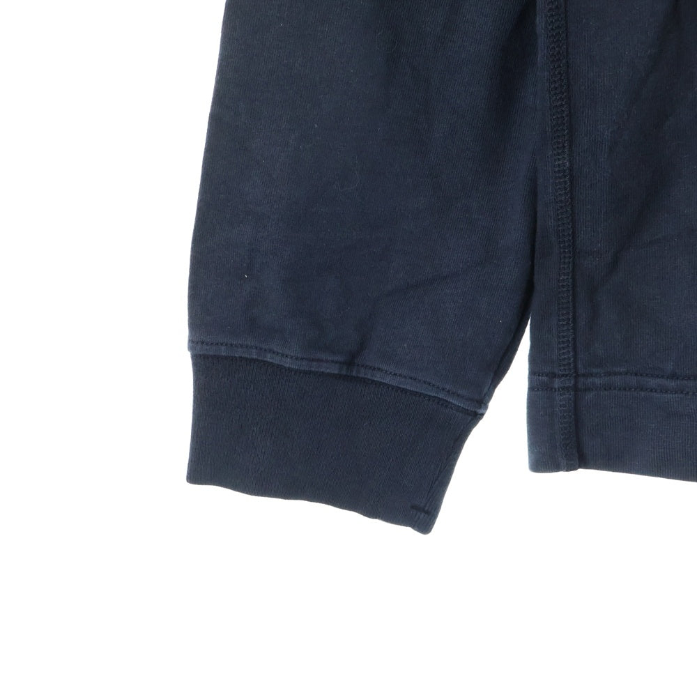 STONE ISLAND(ストーンアイランド) ロゴワッペン ヘビーウェイト コットン クルーネック カットソー 長袖Tシャツ ブラック 731564450