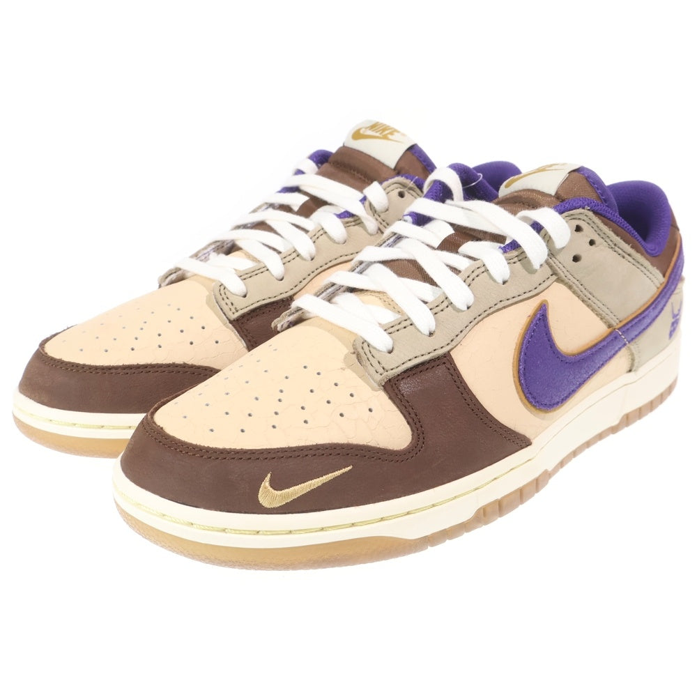 NIKE(ナイキ) DUNK LOW PRM SETUBUN DQ5009-268 ダンク プレミアム 節分 ローカットスニーカー ブラウン/パープル US10.5/28.5cm