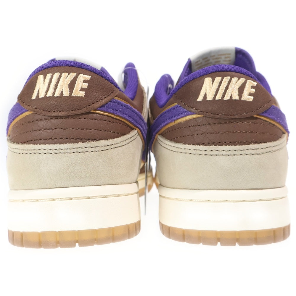 NIKE(ナイキ) DUNK LOW PRM SETUBUN DQ5009-268 ダンク プレミアム 節分 ローカットスニーカー ブラウン/パープル US10.5/28.5cm