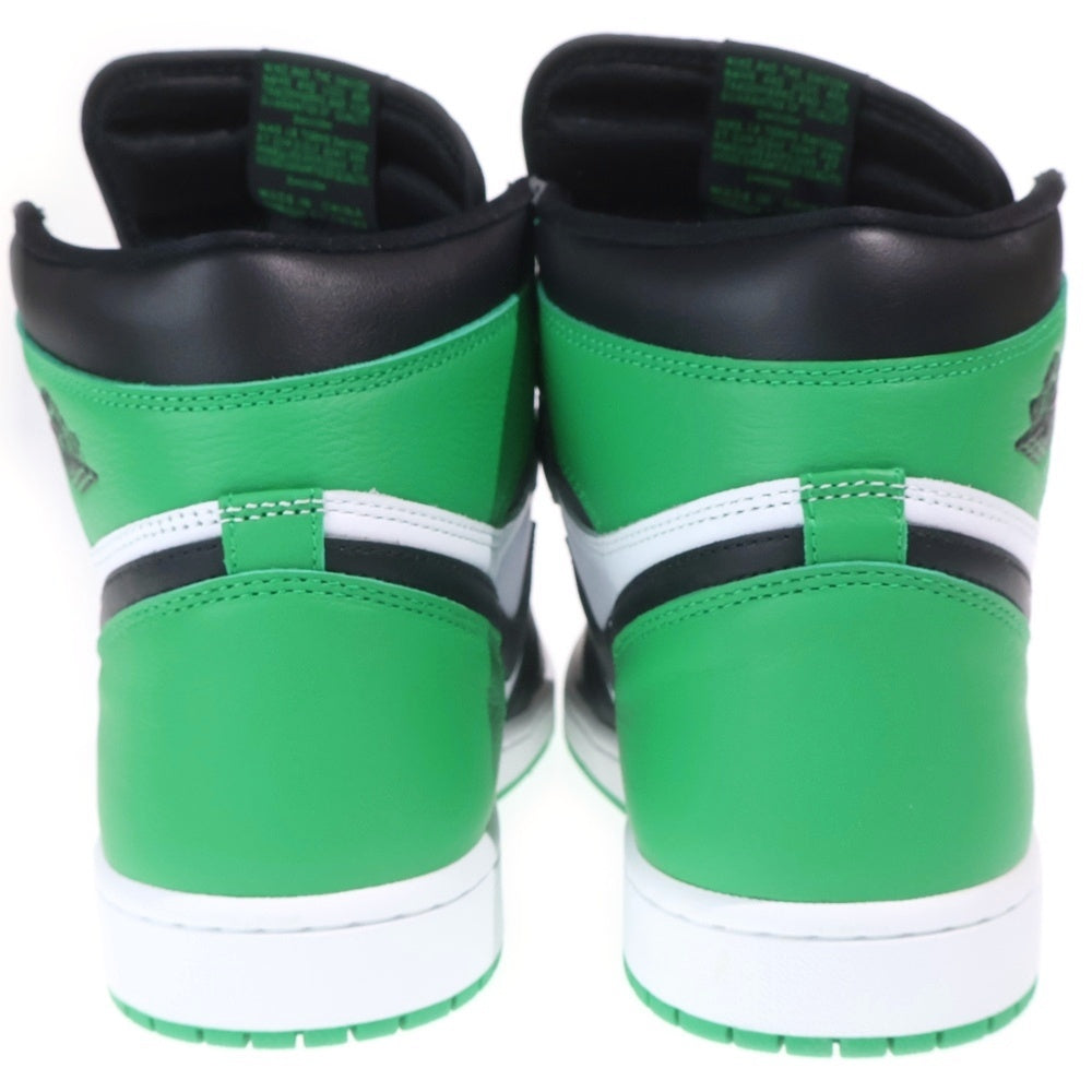 NIKE(ナイキ) AIR JORDAN 1 RETRO HIGH OG LUCKY GREEN DZ5485-031 エアジョーダン レトロ ラッキーグリーン ハイカットスニーカー ホワイト/ブラック/グリーン US11/29cm
