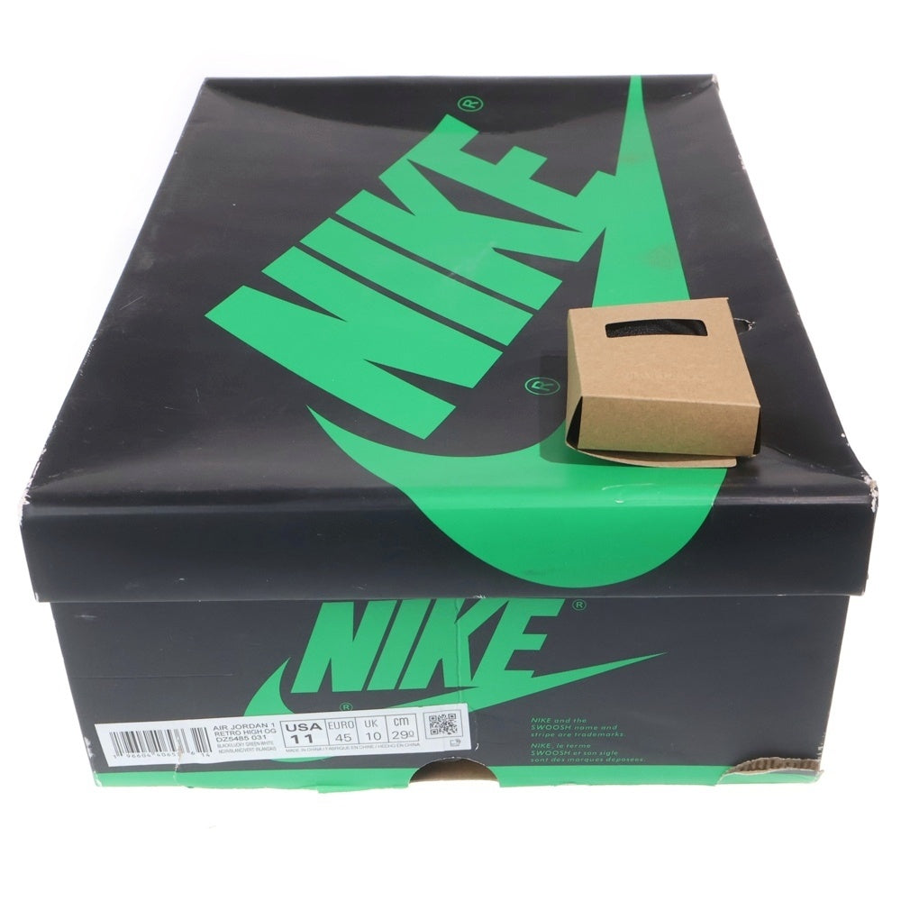NIKE(ナイキ) AIR JORDAN 1 RETRO HIGH OG LUCKY GREEN DZ5485-031 エアジョーダン レトロ ラッキーグリーン ハイカットスニーカー ホワイト/ブラック/グリーン US11/29cm