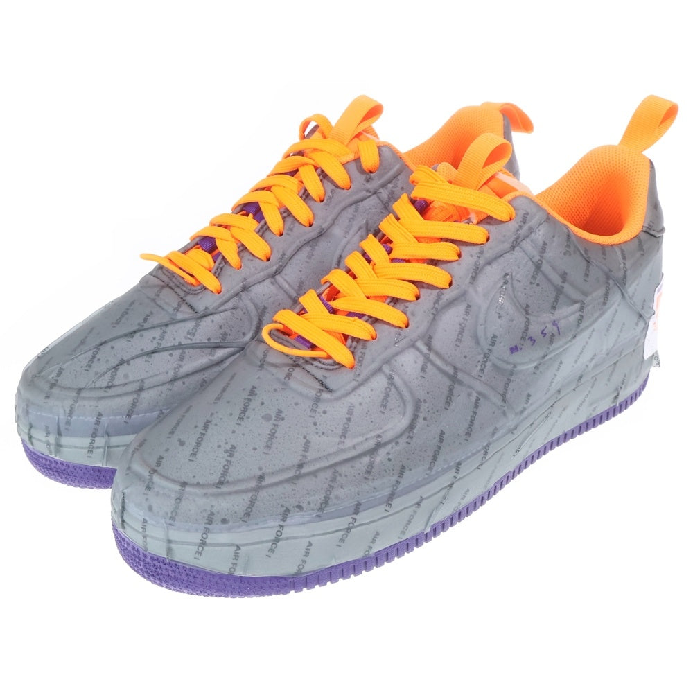 NIKE(ナイキ) AIR FORCE 1 LOW EXPERIMENTAL SUNS CZ1528-001 エアフォース1 ロー エクスペリメンタル サンズ ローカットスニーカー シューズ グレー/オレンジ US10.5/28.5cm