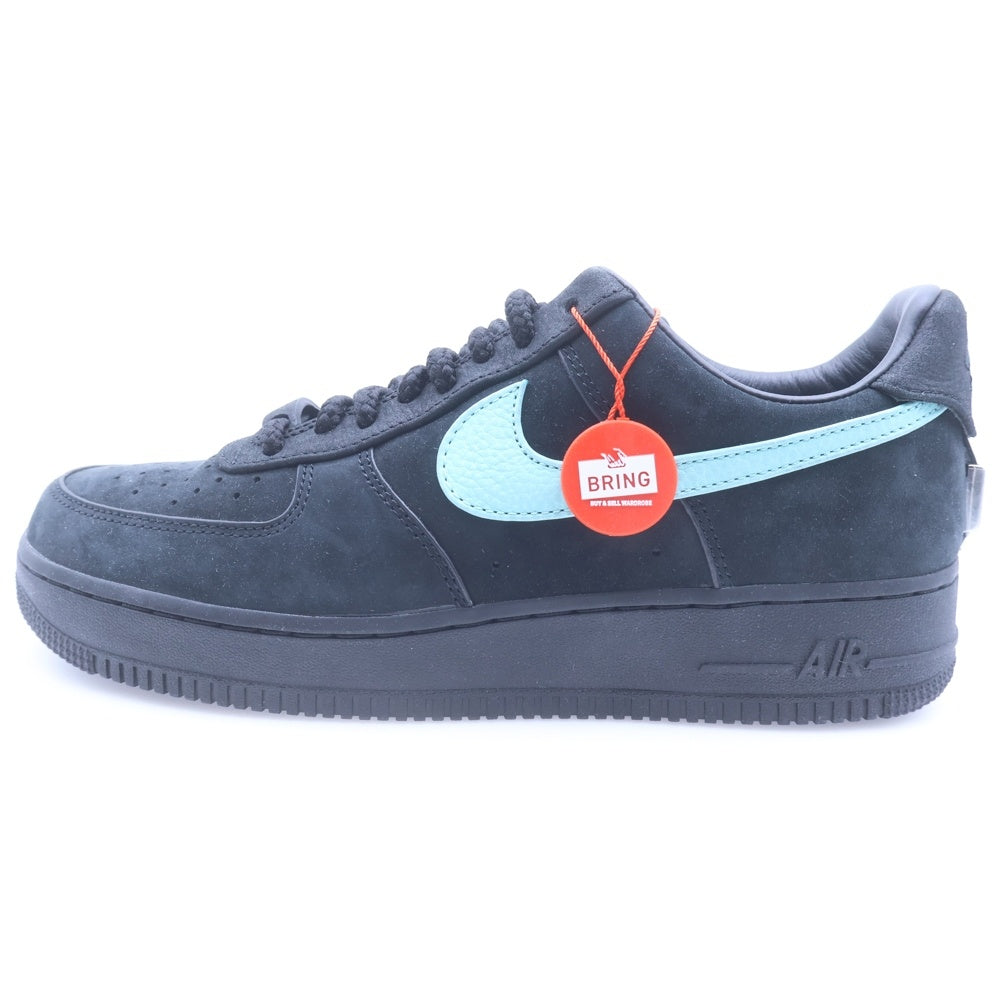 NIKE(ナイキ) ×TIFFANY&CO AIR FORCE 1 LOW 1837 BLACK DZ1382-001 ティファニー エアフォース1 ローカットスニーカー シューズ ブルー/ブラック US9.5/27.5cm