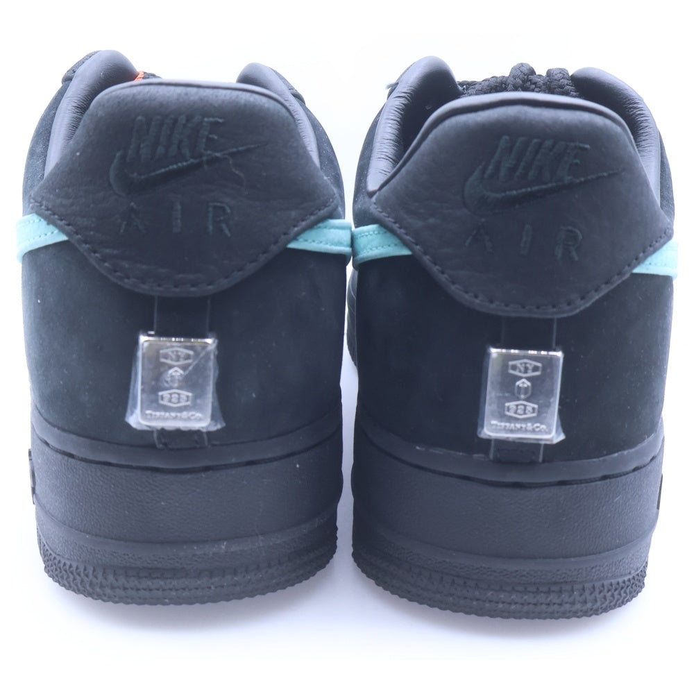 NIKE(ナイキ) ×TIFFANY&CO AIR FORCE 1 LOW 1837 BLACK DZ1382-001 ティファニー エアフォース1 ローカットスニーカー シューズ ブルー/ブラック US9.5/27.5cm