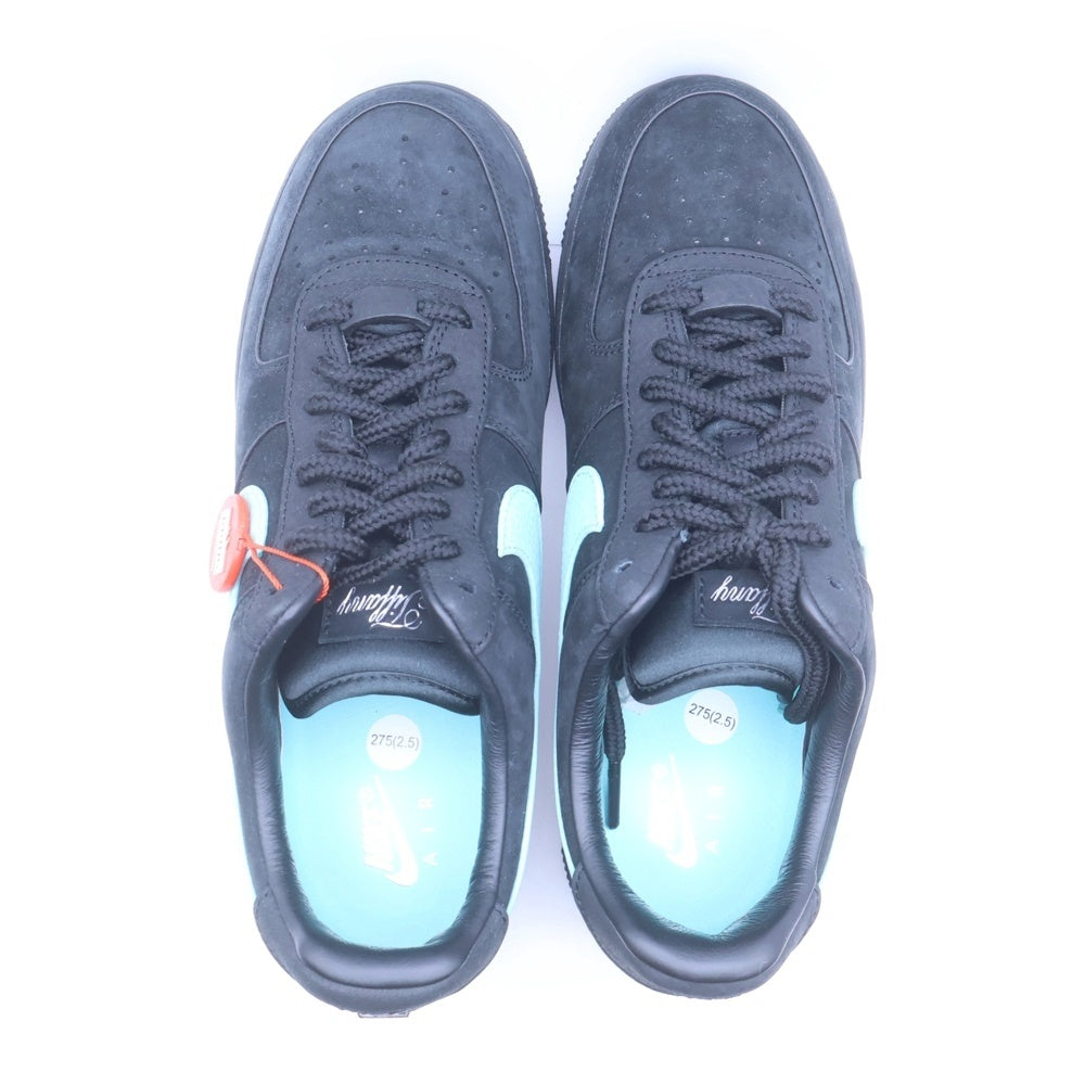 NIKE(ナイキ) ×TIFFANY&CO AIR FORCE 1 LOW 1837 BLACK DZ1382-001 ティファニー エアフォース1 ローカットスニーカー シューズ ブルー/ブラック US9.5/27.5cm