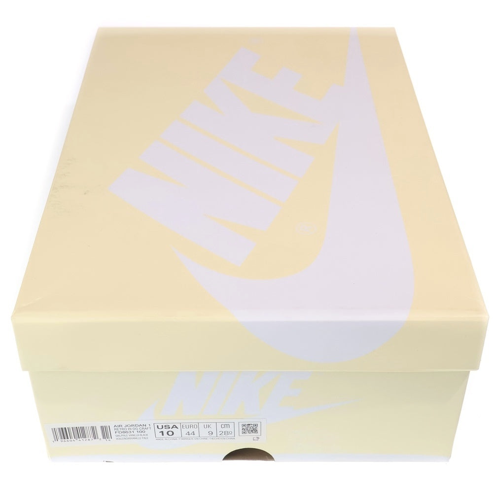 NIKE(ナイキ) Jordan 1 High OG Craft Vibrations of Naija FD8631-100 エアジョーダン1 ハイ OG クラフト バイブレーションズ オブ ナイジャ ハイカットスニーカー US10/28cm