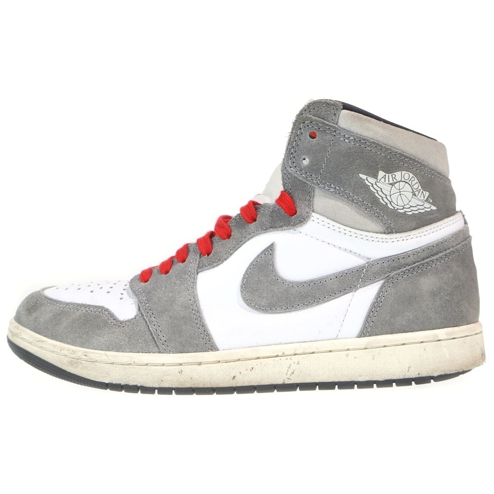 NIKE(ナイキ) AIR JORDAN 1 RETRO HIGH OG BLACK AND SMOKE GREY DZ5485-051 エアジョーダン ブラックアンドスモークグレー ハイカットスニーカー US10/28cm