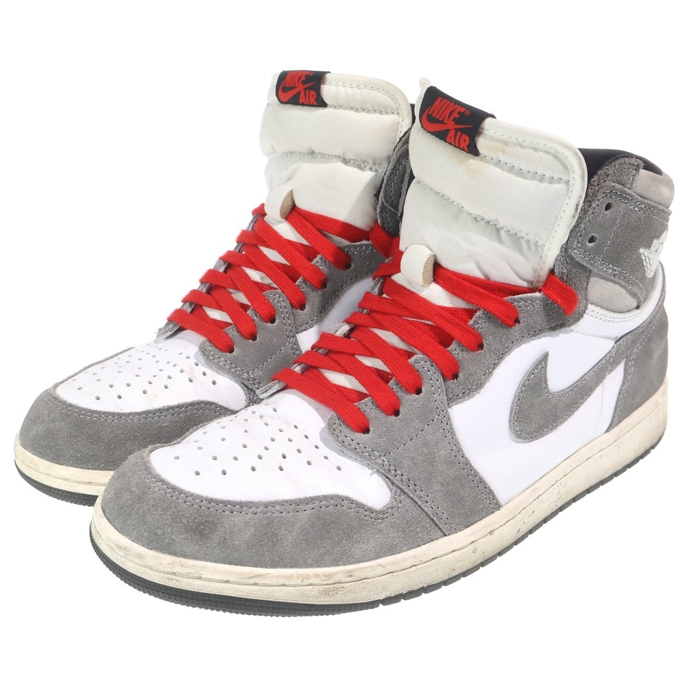 NIKE(ナイキ) AIR JORDAN 1 RETRO HIGH OG BLACK AND SMOKE GREY DZ5485-051 エアジョーダン ブラックアンドスモークグレー ハイカットスニーカー US10/28cm