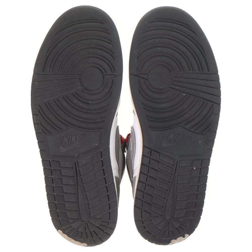 NIKE(ナイキ) AIR JORDAN 1 RETRO HIGH OG BLACK AND SMOKE GREY DZ5485-051 エアジョーダン ブラックアンドスモークグレー ハイカットスニーカー US10/28cm