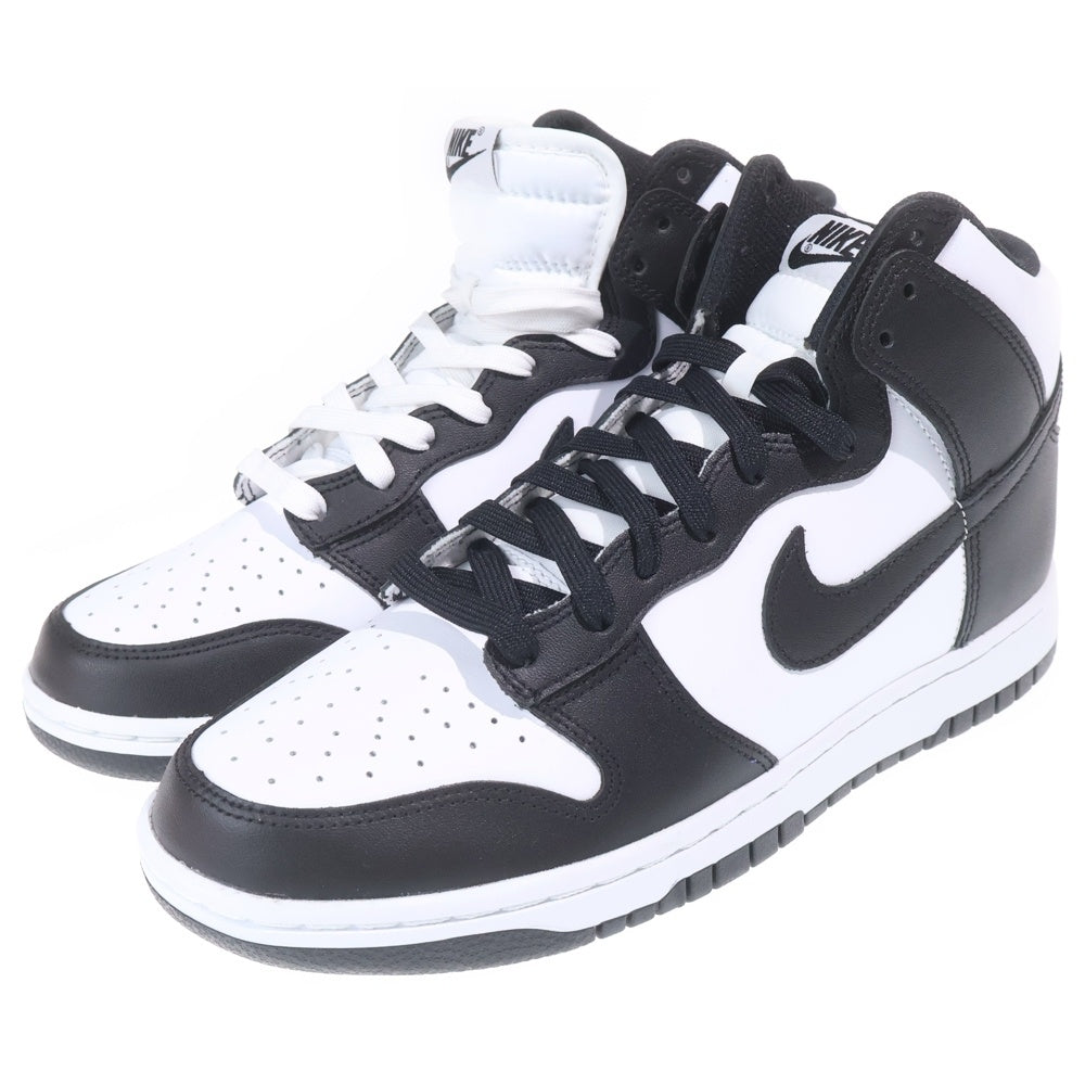 NIKE(ナイキ) DUNK HIGH RETRO CHAMPIONSHIP DD1399-105 ダンク レトロ チャンピオンシップ ハイカットスニーカー ブラック/ホワイト US9.5/27.5cm