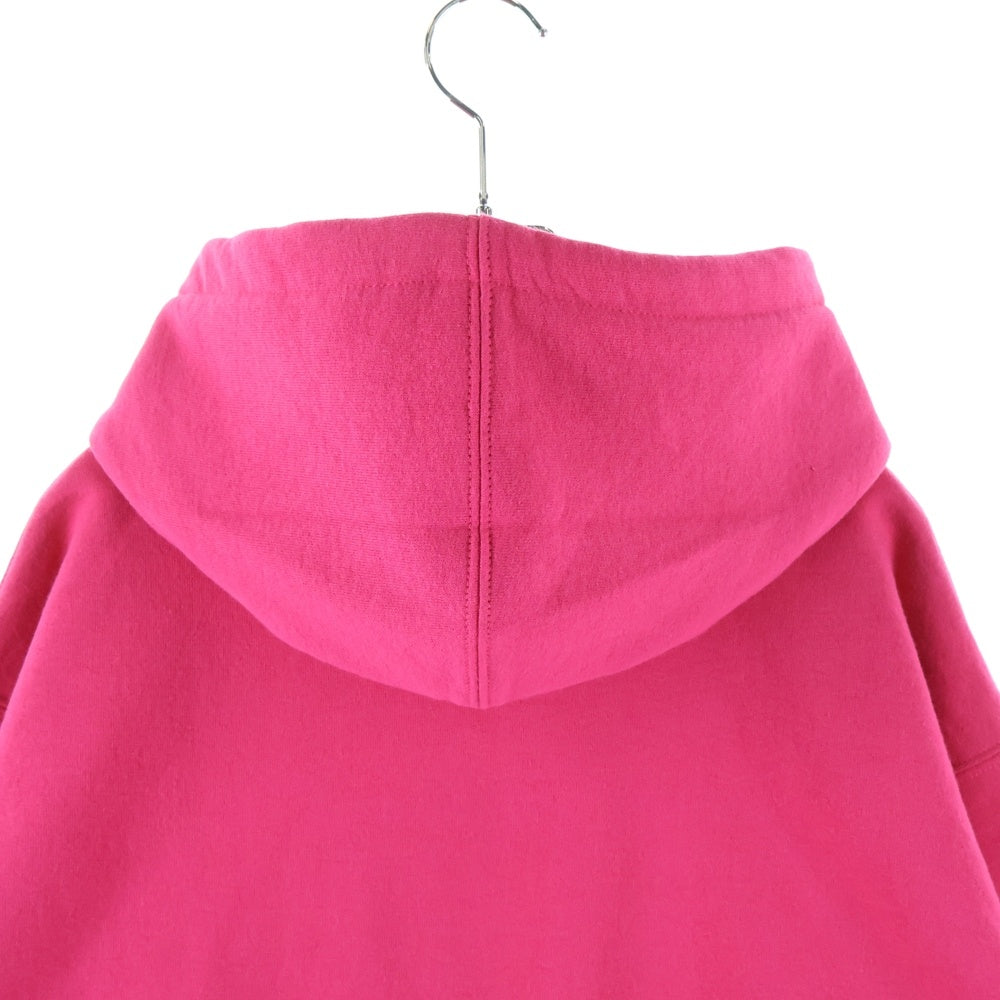 SUPREME(シュプリーム) 26SS Classic Logo Hooded Sweatshirt クラシックロゴフーディー プルオーバーパーカー ピンク