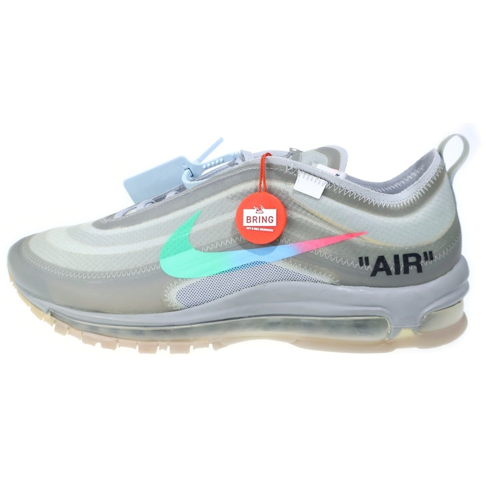 NIKE(ナイキ) ×OFF-WHITE THE 10 AIR MAX 97 OG AJ4585-101 オフホワイト ザテン エアマックス 97 ローカットスニーカー グレー US11.5/29.5cm