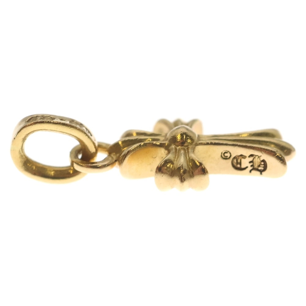 CHROME HEARTS(クロムハーツ) 22K CRS BBYFAT P/DIA ベイビーファットクロス PAVEダイヤ ペンダントトップ ゴールド BCA035