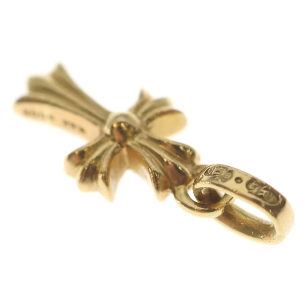 CHROME HEARTS(クロムハーツ) 22K CRS BBYFAT P/DIA ベイビーファットクロス PAVEダイヤ ペンダントトップ ゴールド BCA035