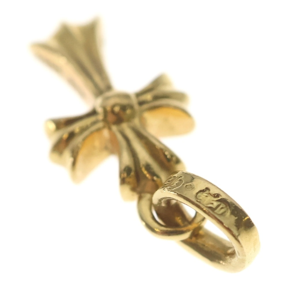 CHROME HEARTS(クロムハーツ) 22K CRS BBYFAT P/DIA ベイビーファットクロス PAVEダイヤ ペンダントトップ ゴールド BCA035