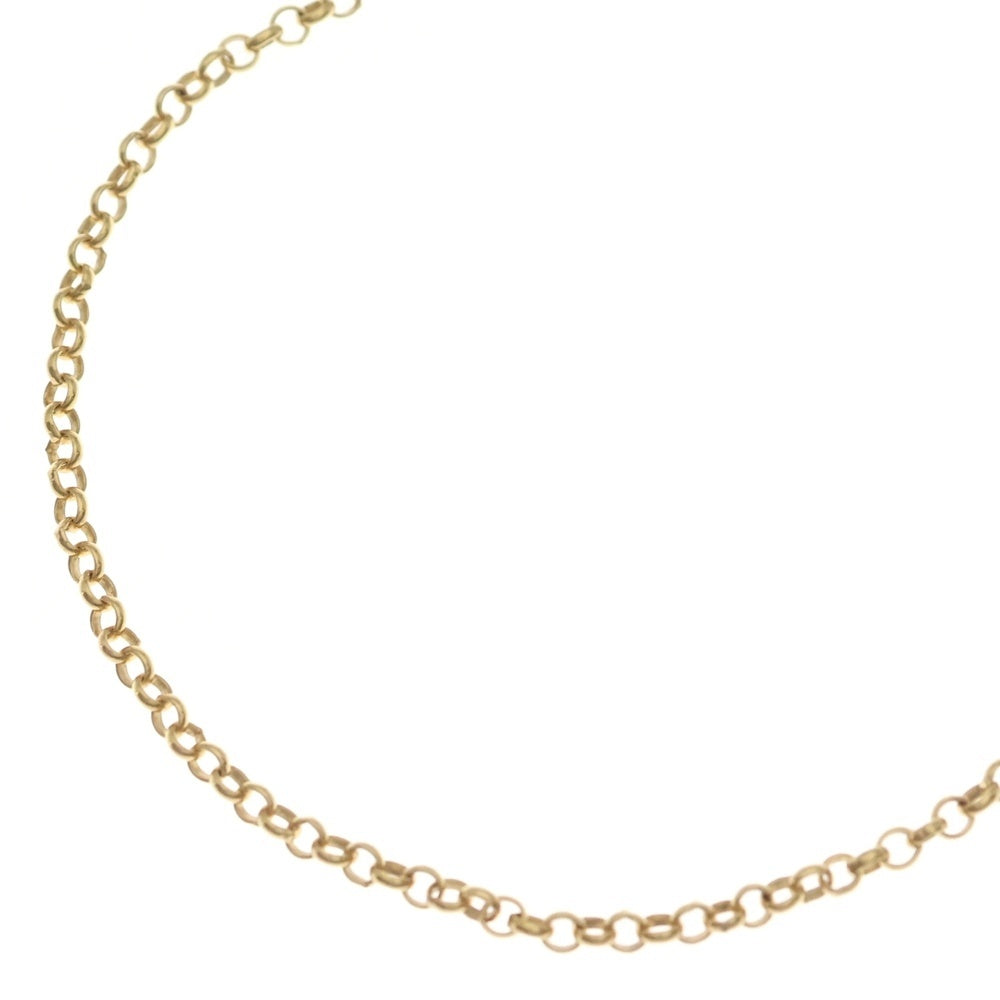 CHROME HEARTS(クロムハーツ) 22K NECKCHAIN R20 ロールチェーンネックレス 20inch ゴールド BCA011